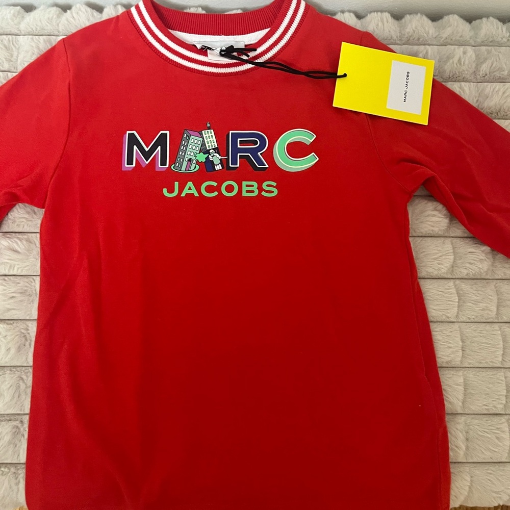 Marc Jacobs Red Sweatshirt